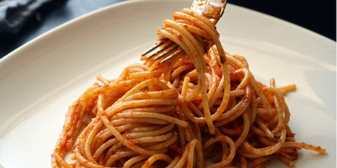 Spaghetti with Garlic, Olive Oil, and Chili